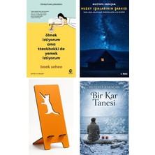 Nova Kitap Ölmek Istiyorum Ama Tteokbokki De Yemek Istiyorum - Baek Sehee + Kuzey Işıklarının Şarkısı + Telefon Tutucu + Bir Kar Tanesi