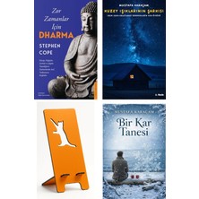 Destek Yayınları Zor Zamanlar Için Dharma - Stephen Cope + Kuzey Işıklarının Şarkısı + Telefon Tutucu + Bir Kar Tanesi