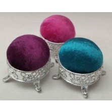 AyrStore Dekoratif Puf Iğnelik Toplu Iğne ve Dikiş Iğnesi Saplama Aparatı D-6