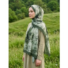 Moon Scarf Bambu Kraş Pamuk Şal (Yeşil) 1052-124
