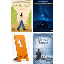Athica Yayınları Sade Bir Hayat - Hwang Bo-Reum + Kuzey Işıklarının Şarkısı + Telefon Tutucu + Bir Kar Tanesi