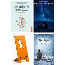 Yakamoz Yayınları Az Düşün Uzun Yaşa - Depresyon Için Çığır Açan ... - Pia Callesen + Kuzey Işıklarının Şarkısı + Telefon Tutucu + Bir Kar Tanesi