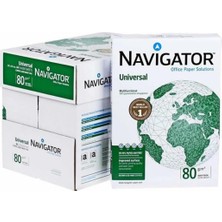 AyrStore Navigator Fotokopi Kağıdı A4 80 Gram 1 Koli 5'li Paket 2500 Yaprak
