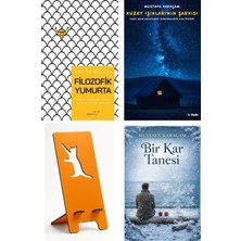 Müptela Yayınları Filozofik Yumurta - Safiye Bellaz + Kuzey Işıklarının Şarkısı + Telefon Tutucu + Bir Kar Tanesi