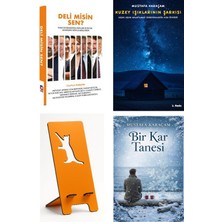 Hürriyet Kitap Deli Misin Sen? - Ceyhun Kuburlu + Kuzey Işıklarının Şarkısı + Telefon Tutucu + Bir Kar Tanesi