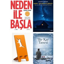 Arıtan Yayınevi Neden ile Başla 1. Kitap - Simon Sinek + Kuzey Işıklarının Şarkısı + Telefon Tutucu + Bir Kar Tanesi