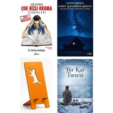 Anlayarak Çok Hızlı Okuma Teknikleri - Muhsin Kadıoğlu + Kuzey Işıklarının Şarkısı + Telefon Tutucu + Bir Kar Tanesi