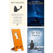 Üçüncü Göz Yayınları Gerçekten Yaşıyor Musun? - Aret Vartanyan + Kuzey Işıklarının Şarkısı + Telefon Tutucu + Bir Kar Tanesi