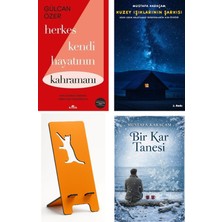 Kronik Kitap Herkes Kendi Hayatının Kahramanı - Gülcan Özer + Kuzey Işıklarının Şarkısı + Telefon Tutucu + Bir Kar Tanesi