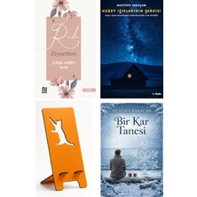 Cezve Kitap Ruh Ziynetleri - Tuğba Akbey Inan + Kuzey Işıklarının Şarkısı + Telefon Tutucu + Bir Kar Tanesi
