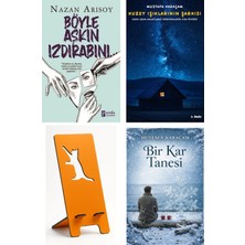 Parola Yayınları Böyle Aşkın Izdırabını - Nazan Arısoy + Kuzey Işıklarının Şarkısı + Telefon Tutucu + Bir Kar Tanesi