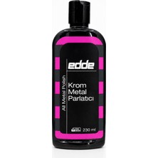 Edde Araba Araç Oto Krom ve Metal Parlatıcı Temizleyici 230ML Oto Detailing