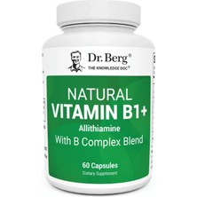 Dr. Berg B1 Takviyeli B Complex 60 Kapsül