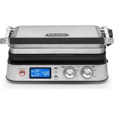 De'longhi CGH1020D Tost Makinesi, Multigrill Izgara Özellikli, 2000W, 45.8 x 34.3 x 18.5 Cm, Paslan