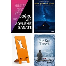 İnsan ve Hayat Kitaplığı Zıtlıklar Karşısında Doğru Söz Söyleme Sanatı - Ümit Yüksel + Kuzey Işıklarının Şarkısı + Telefon Tutucu + Bir Kar Tanesi