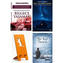 Yediveren Bilgece Yaşamak - Tuncer Elmacıoğlu + Kuzey Işıklarının Şarkısı + Telefon Tutucu + Bir Kar Tanesi