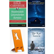Salon Yayınları Hayatınızdaki Çatışmalardan Kurtulun - Dale Carnegie + Kuzey Işıklarının Şarkısı + Telefon Tutucu + Bir Kar Tanesi