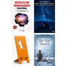 Yakamoz Yayınları Düşünce Gücüyle Sorun Çözme - Orhan Erdem + Kuzey Işıklarının Şarkısı + Telefon Tutucu + Bir Kar Tanesi