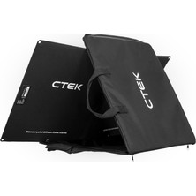 Ctek Cs Free Güneş Paneli Şarj Kiti, Su Geçirmez ve Hava Koşullarına Dayanıklı Taşınabilir Solar Şarj Sistemi