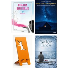 Günce Yayınları Bunların Hepsi Hikaye - Tüten Yolukar + Kuzey Işıklarının Şarkısı + Telefon Tutucu + Bir Kar Tanesi