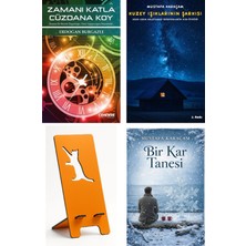 Cenevre Fikir Sanat Zamanı Katla Cüzdana Koy - Erdoğan Burgazlı + Kuzey Işıklarının Şarkısı + Telefon Tutucu + Bir Kar Tanesi