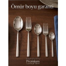 Abnturk 72 Parça Paslanmaz Çelik Çatal Kaşık Takımı Lüks Sade Çubuk Model Paslanmaz Çelik Garantili Kutusuz Hepsi 12 Adetli 5 Çeşit Fullset Yemek Kaşığı- Yemek Çatalı-Tatlı Kaşığı-Tatlı Çatalı 24 Çay Kaşığı