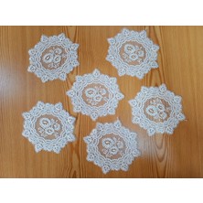 Dantelim Tül Motif Güpür - 12 Adet (1 Paket)