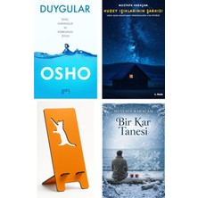 Ganj Kitap Duygular - Osho + Kuzey Işıklarının Şarkısı + Telefon Tutucu + Bir Kar Tanesi