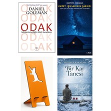 Varlık Yayınları Odak - Daniel Goleman + Kuzey Işıklarının Şarkısı + Telefon Tutucu + Bir Kar Tanesi