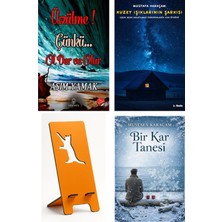 Hermes Yayınları Üzülme!çünkü...ol Der ve Olur - Asım Yamak + Kuzey Işıklarının Şarkısı + Telefon Tutucu + Bir Kar Tanesi