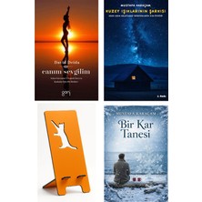Ganj Kitap Canım Sevgilim - David Deida + Kuzey Işıklarının Şarkısı + Telefon Tutucu + Bir Kar Tanesi