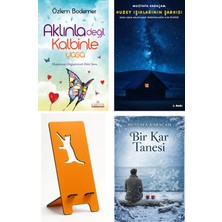 Kariyer Yayınları Aklınla Değil Kalbinle Yaşa - Özlem Bodemer + Kuzey Işıklarının Şarkısı + Telefon Tutucu + Bir Kar Tanesi