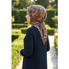 Eyfel Eşarp Eyfel Desenli Sökme Boncuklu Eşarp 1098-120
