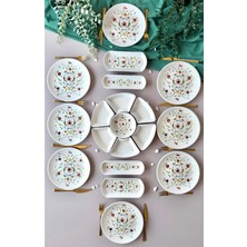 Hooly Home Serenat Model 8 Kişilik 19 Parça Modern Kahvaltı/brunch Takımı