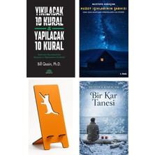 Kreatif Yıkılacak 10 Kural & Yapılacak 10 Kural - Bill Quain + Kuzey Işıklarının Şarkısı + Telefon Tutucu + Bir Kar Tanesi