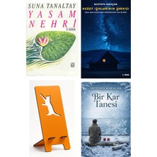 Tekin Yayınevi Yaşam Nehri - Suna Tanaltay + Kuzey Işıklarının Şarkısı + Telefon Tutucu + Bir Kar Tanesi
