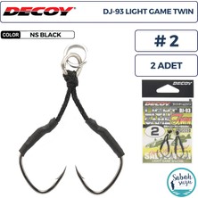 Decoy Dj-93 Light Game Çiftli Asist Iğnesi #2 (2 Adet)