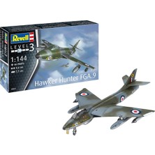 AyrStore Revell 03833 Hawker Hunter Fga.9 1:144 Ölçekli Yapısız/boyasız Plastik Model Kiti