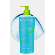 Bioderma Sebium Foaming Gel Karma Yağlı ve Akne Eğilimli Ciltler Için Yüz ve Vücut Temizleme Jeli 500 ml
