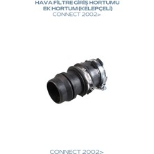 Yerli Connect 2002> Turbo Hortumu Uç Ön Plastiği Ek (Kelepçeli)