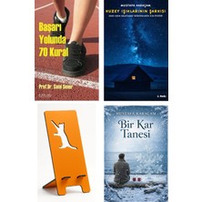 İnkılab Yayınları Başarı Yolunda 70 Kural - Sami Şener + Kuzey Işıklarının Şarkısı + Telefon Tutucu + Bir Kar Tanesi