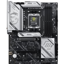 MSI Msı Mag X870E Gamıng Max Wıfı7 Ddr5 Hdmı-Dp Pcıe 5.0 Am5 Atx