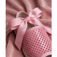 Futsi Shoes Peony Modern Bilekten Bağlama Pembe Hakiki Deri Kadın Espadril