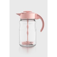 AyrStore Renga Spiro 1700 ml Pudra Kapaklı Cam Karıştırma Sürahisi 111030