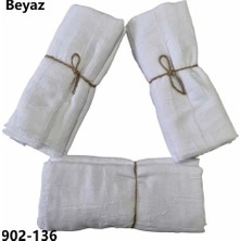 Soft İpek Soft Ipek Bambu Pamuk Şal (Beyaz) 902-136