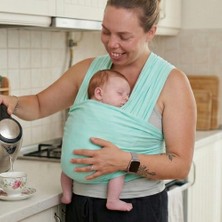 AyrStore Eggbaby Esnek Wrap Sling Ergonomik Bebek Sling Yenidoğandan Itibaren Bebek Taşıma Şalı
