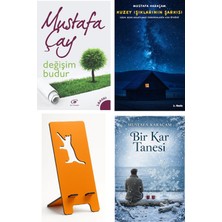Çay Yayınları Değişim Budur - Mustafa Çay + Kuzey Işıklarının Şarkısı + Telefon Tutucu + Bir Kar Tanesi