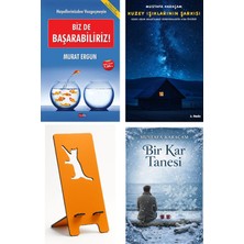 Tutku Yayınevi Biz De Başarabiliriz! - Murat Ergun + Kuzey Işıklarının Şarkısı + Telefon Tutucu + Bir Kar Tanesi
