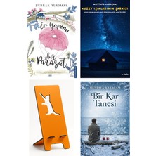 April Yayıncılık Ev Yapımı Bir Paraşüt - Berrak Yurdakul + Kuzey Işıklarının Şarkısı + Telefon Tutucu + Bir Kar Tanesi