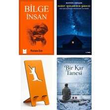Serencam Yayınevi Bilge Insan - Mustafa Gür + Kuzey Işıklarının Şarkısı + Telefon Tutucu + Bir Kar Tanesi